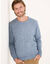 Pull coton moulin&eacute; col rond  (bleu moulin&eacute;)