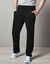 Pantalon jogging molleton bas droits (noir)