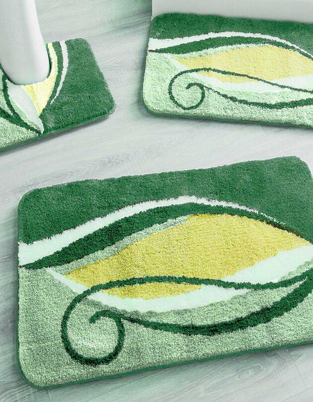 Tapis de bain fantaisie Zilla (vert)