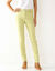 Pantalon fuselé couleur (anis)