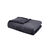 Plaid polaire nid d'abeille (gris anthracite)