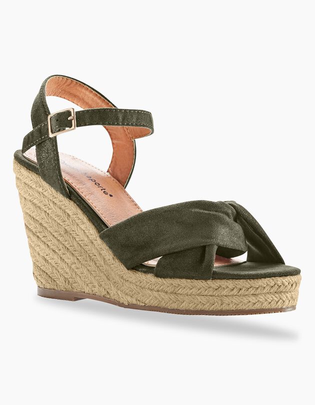 Sandales compensées corde (bronze) Sandales compensées corde (bronze)