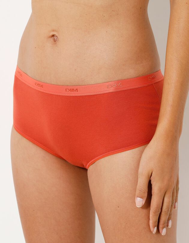 Boxers en coton stretch Les Pockets EcoDim® - lot de 5 (foncé)