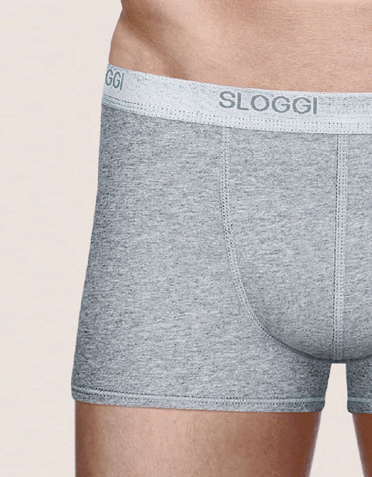 Boxer Basic Freefit X-Move (gris chiné) Boxer Basic Freefit X-Move (gris chiné)
