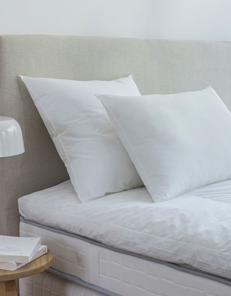 Oreiller anti-transpirant ferme (blanc)