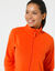 Veste polaire zippée manches longues (orange)