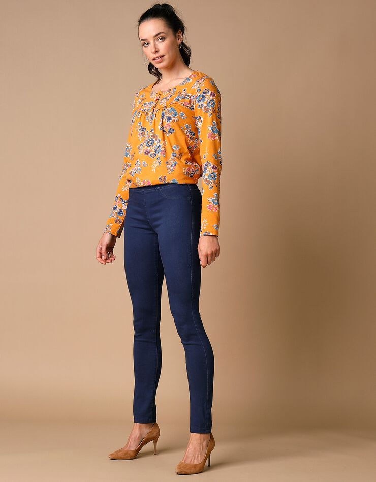Jegging taille élastiquée ultra confort - petite stature (marine) Jegging taille élastiquée ultra confort - petite stature (marine)