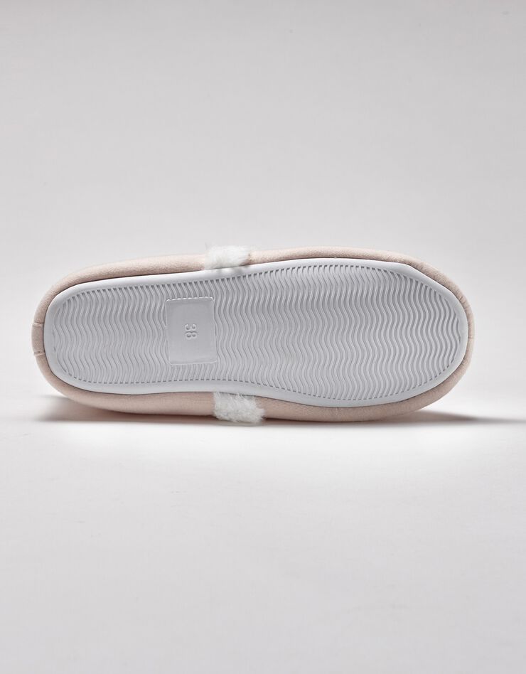 Chaussons doublés fausse fourrure (rose blush) Chaussons doublés fausse fourrure (rose blush)