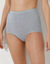 Culotte maxi Basic - lot de 3 (gris chiné) Culotte maxi Basic - lot de 3 (gris chiné)