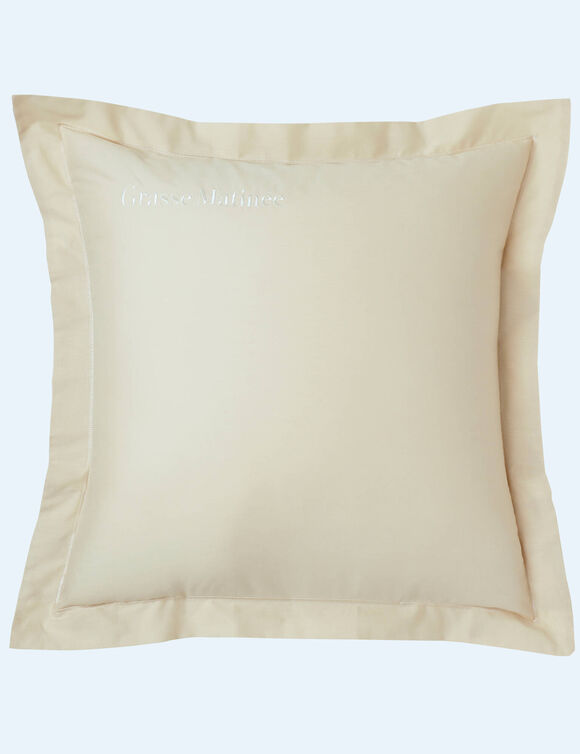 Taie d'oreiller coton, personnalisable  (sable)