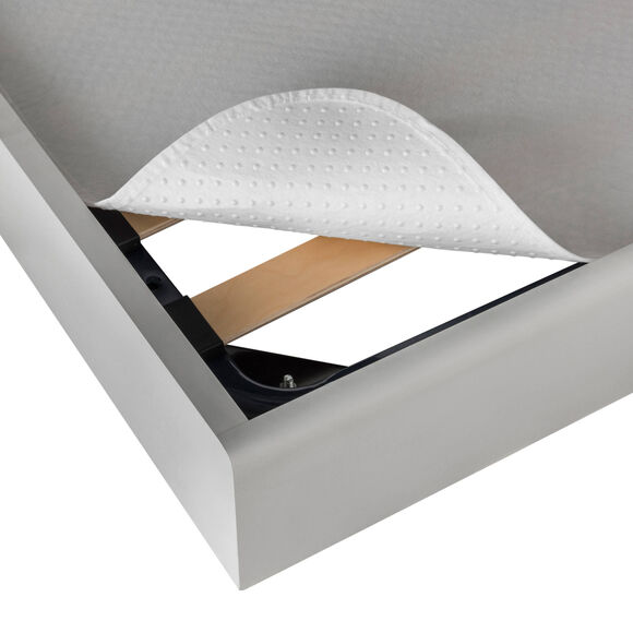 Isolateur de matelas antid&eacute;rapant (blanc)