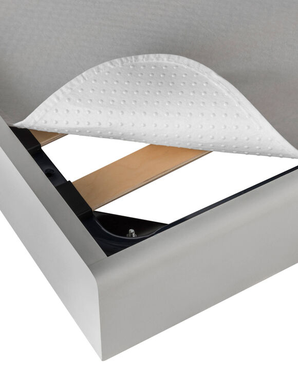 Isolateur de matelas antid&eacute;rapant (blanc)