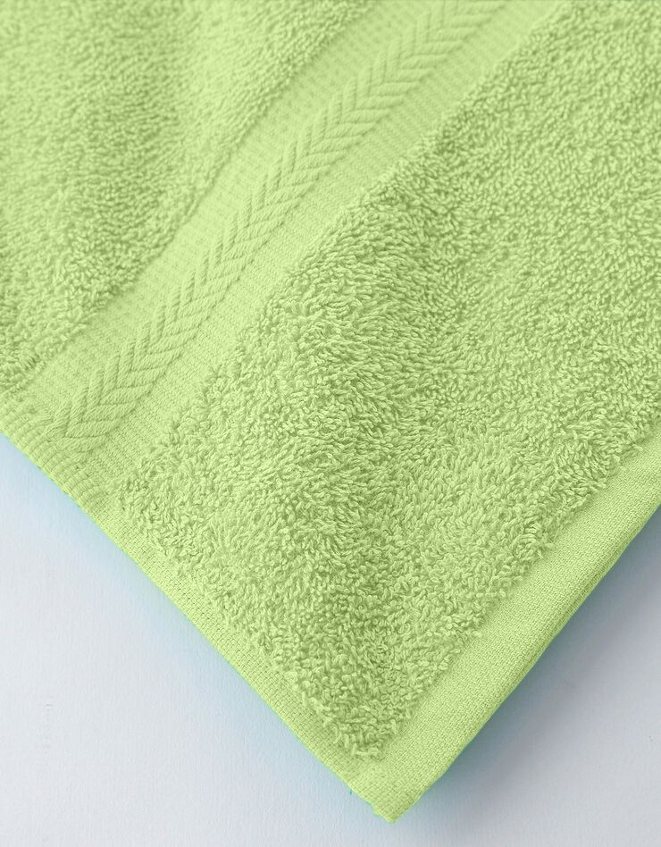 Eponge unie 420 g/m2 confort moelleux (anis)
