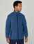 Veste polaire zipp&eacute;e (bleu)
