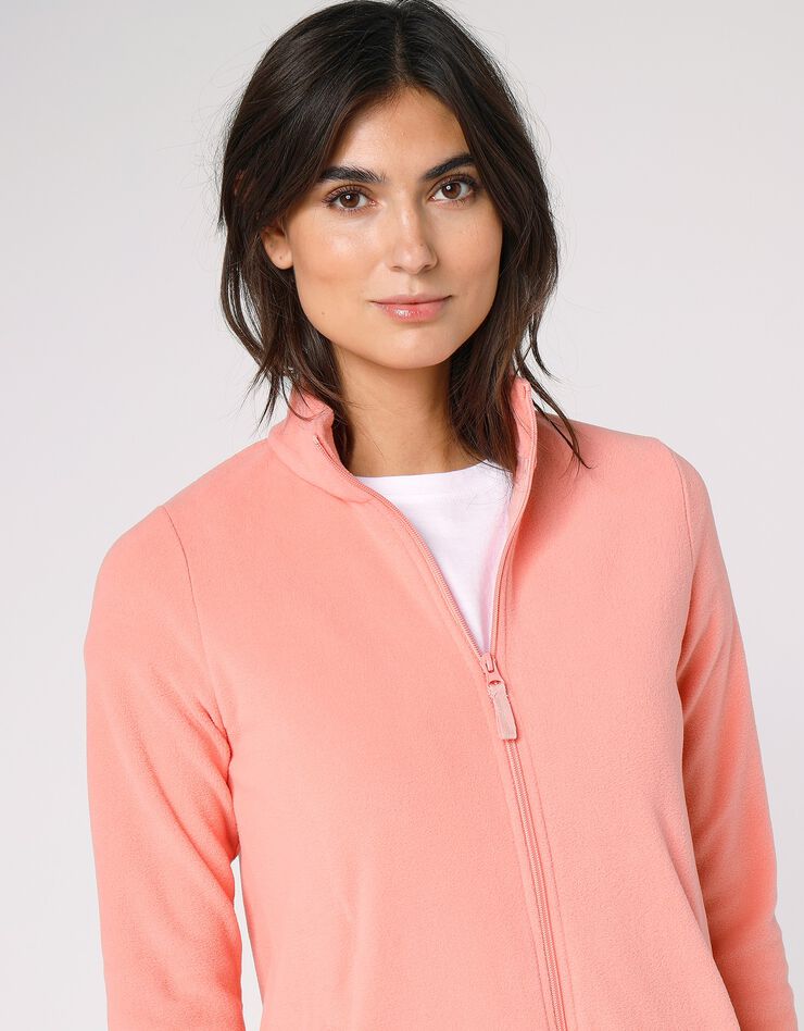 Veste polaire zippée manches longues (pêche)