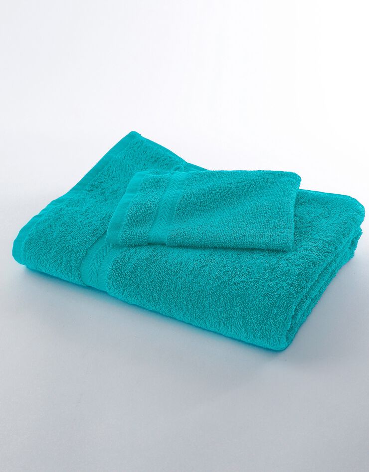 Eponge unie 420 g/m2 confort moelleux (émeraude) Eponge unie 420 g/m2 confort moelleux (émeraude)
