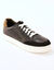Baskets à lacets en cuir, 2 paires de lacets (noir)