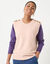 Pull sans manches, épaules boutonnées (rose grisé)