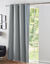 Rideau occultant bachette uni (gris perle)