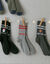 Lot de 3 paires de chaussettes, motif No&euml;l (gris)