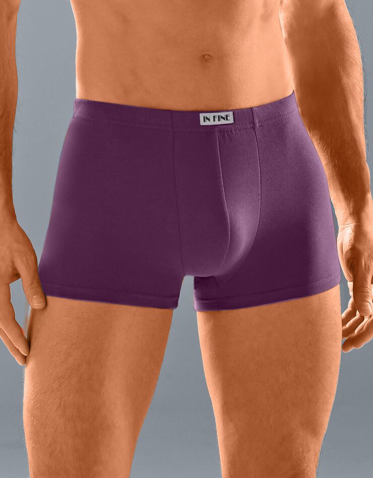Boxer uni ceinture élastiquée recouverte - lot de 5 (diesel) Boxer uni ceinture élastiquée recouverte - lot de 5 (diesel)