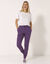 Pantalon jogging en molleton gratté  (violet)