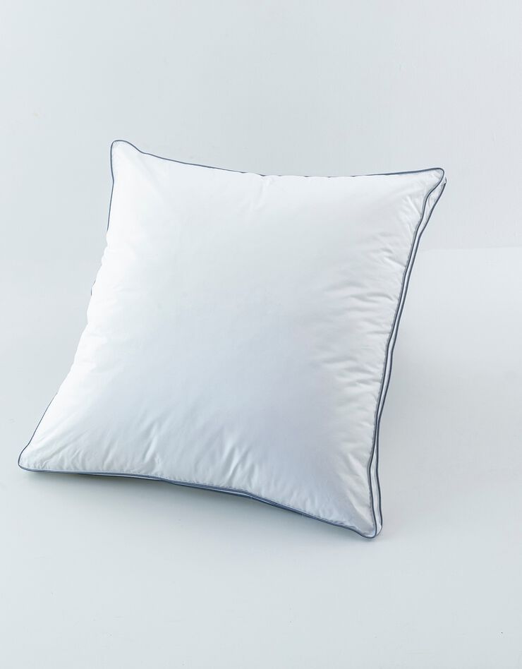 Oreiller percale coton microgel ferme (blanc)