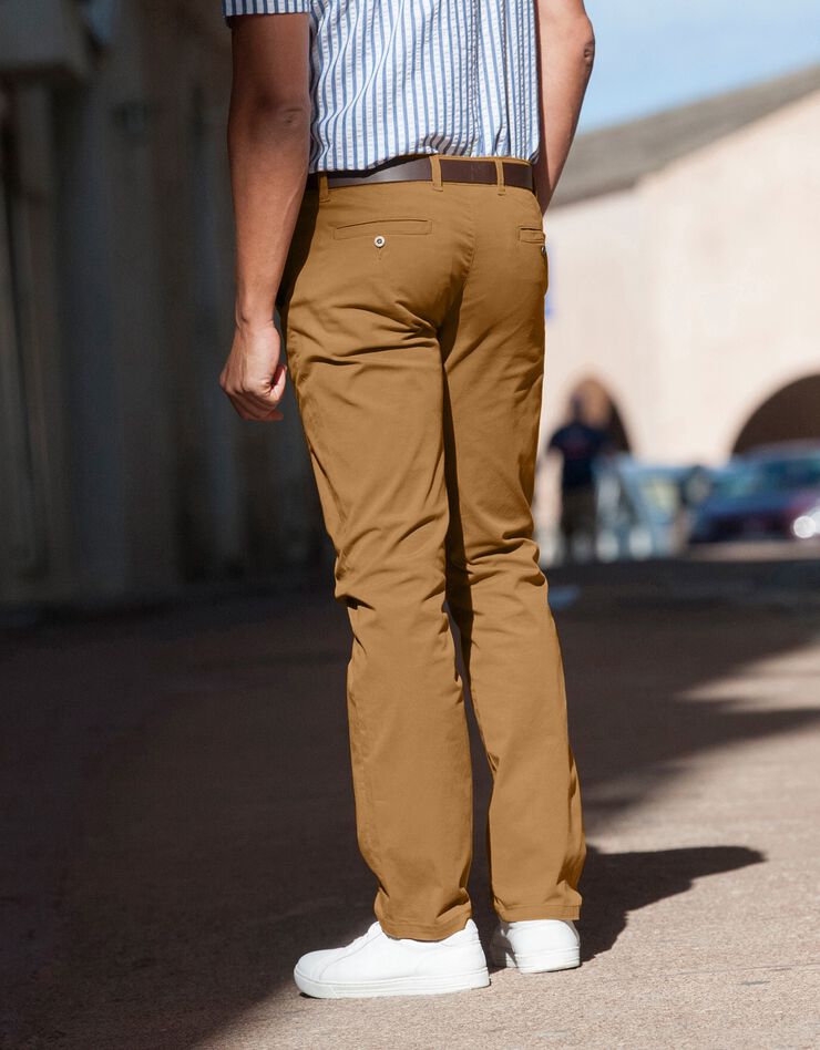 Pantalon chino toile sergé (caramel) Pantalon chino toile sergé (caramel)