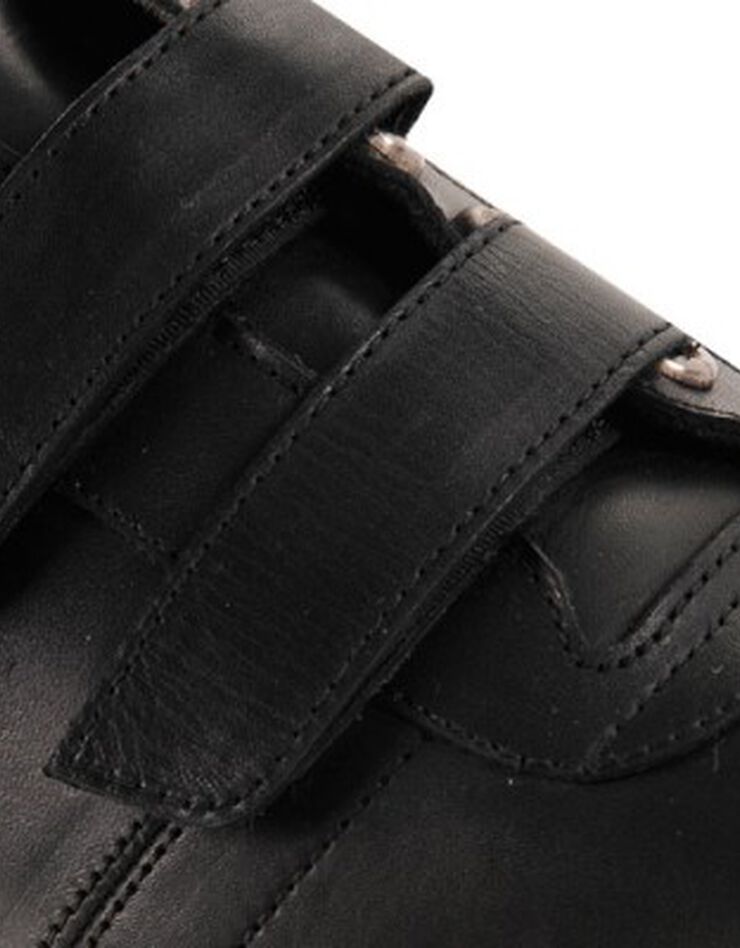 Derbies scratchées en cuir (noir) Derbies scratchées en cuir (noir)