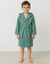 Peignoir enfant &agrave; capuche - &eacute;ponge bouclette 340 g/m&sup2; (eucalyptus)
