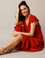 Robe longue unie (terracotta)