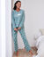 Pyjama pantalon nuage manches longues en micro-polaire (kaki)