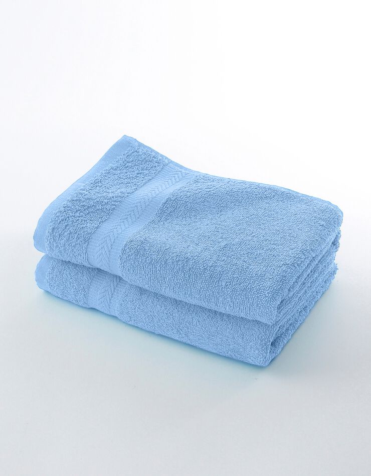 Eponge unie 420 g/m2 confort moelleux (bleuet) Eponge unie 420 g/m2 confort moelleux (bleuet)