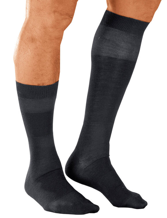 Chaussettes laine effet massant - lot de 2 paires (gris)