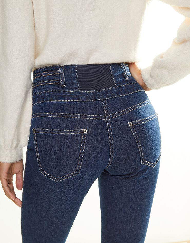 Jean droit taille haute - petite stature (brut) Jean droit taille haute - petite stature (brut)