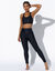 Legging taille haute push-up (noir)