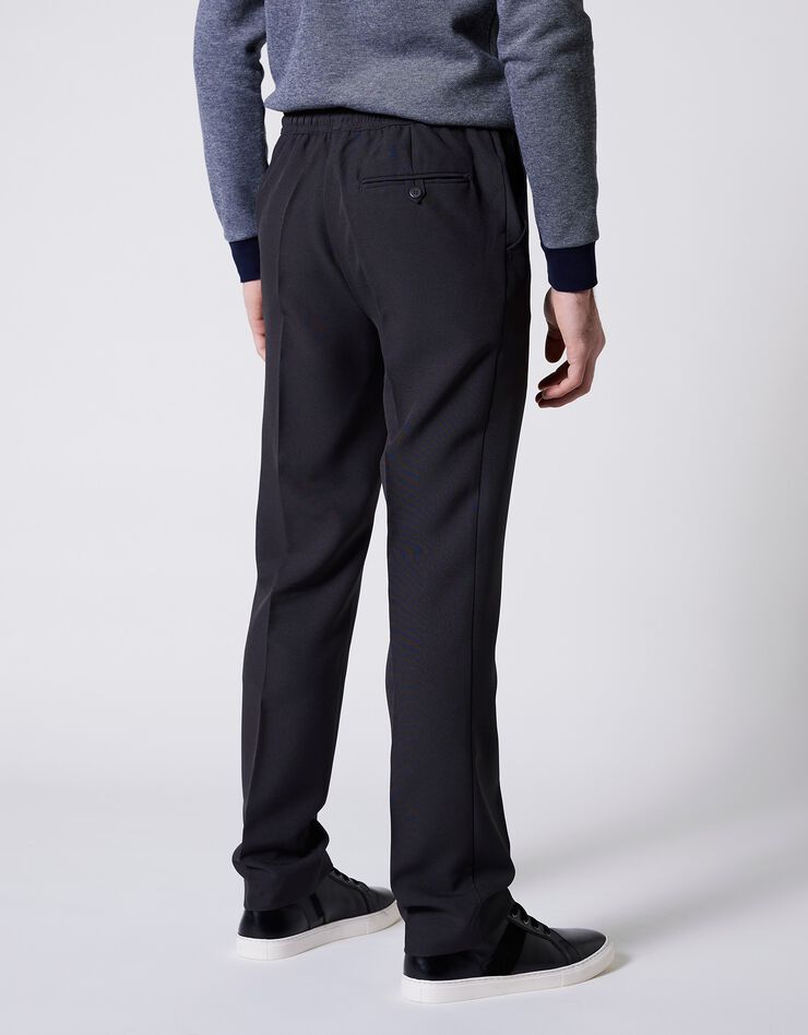 Pantalon confort taille élastiquée (gris) Pantalon confort taille élastiquée (gris)