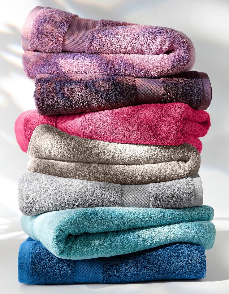 Éponge unie coton modal 500 g/m² (figue)