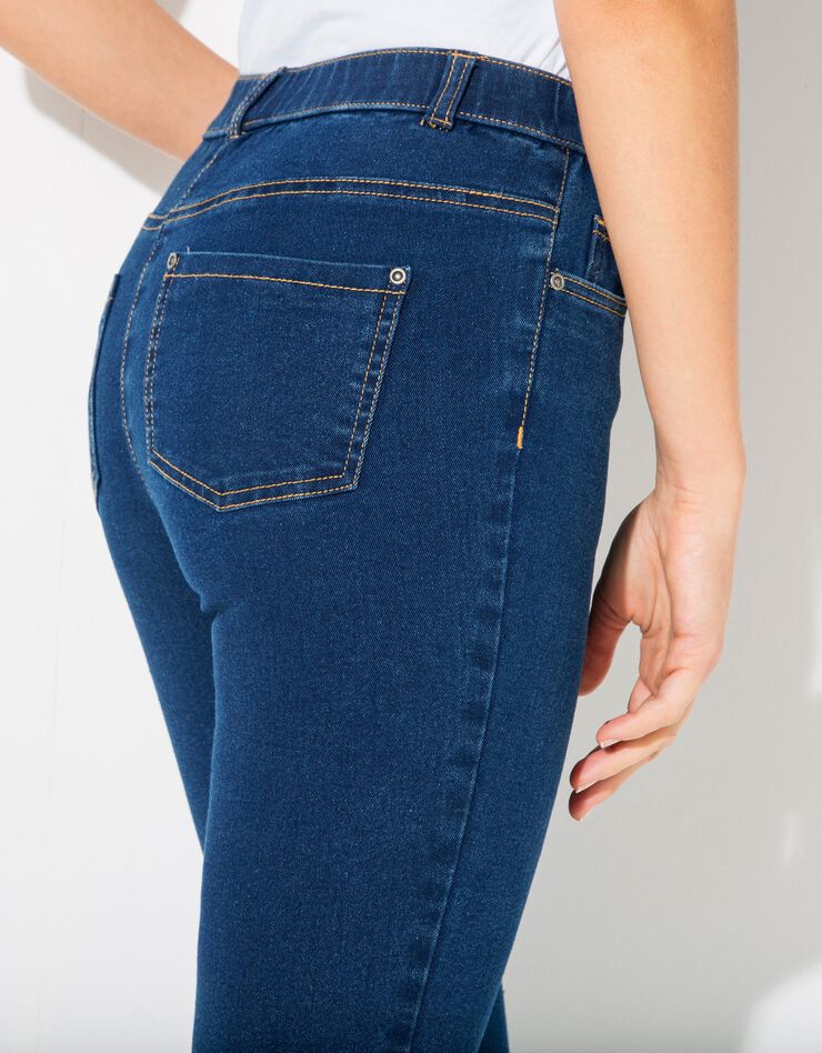 Jegging fuselé jean stretch - grande stature (stone)