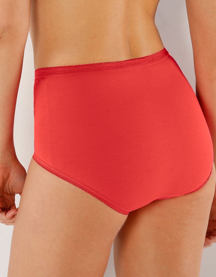 Culotte super maxi dentelle - lot de 3 (corail + bleu + mauve) Culotte super maxi dentelle - lot de 3 (corail + bleu + mauve)