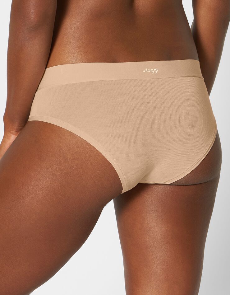 Shorty taille unique extensible beige Go Allround - Lot de 2 (beige) Shorty taille unique extensible beige Go Allround - Lot de 2 (beige)