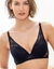 Soutien-gorge bonnets moul&eacute;s avec armatures en dentelle (noir)