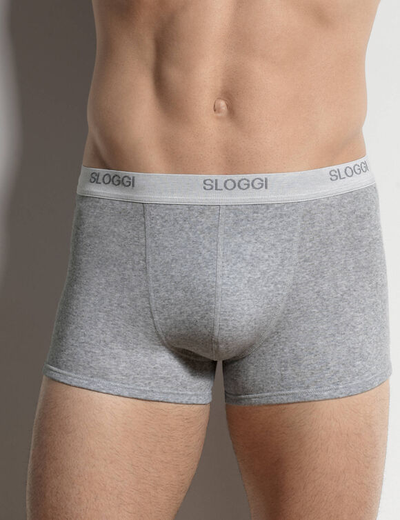Boxer Basic Freefit X-Move (gris chin&eacute;)