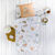 Linge de lit enfant Chafou imprimé chats - coton  (blanc)