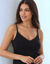 Fond de robe coton stretch invisible (noir)