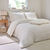Linge de lit uni - percale de coton 72 fils/cm&sup2; (&eacute;cru)