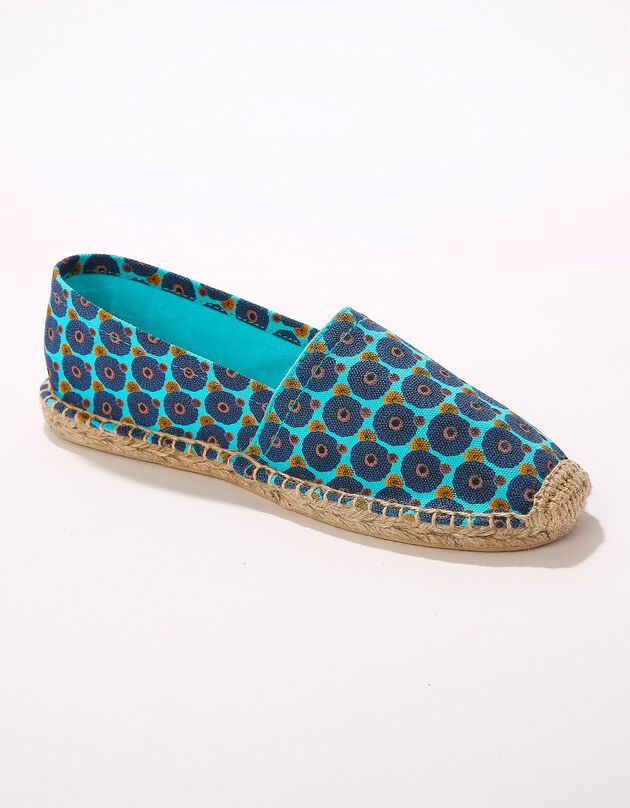Espadrilles imprimées (turquoise) Espadrilles imprimées (turquoise)