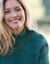 Pull col montant maille poilue fantaisie (vert)