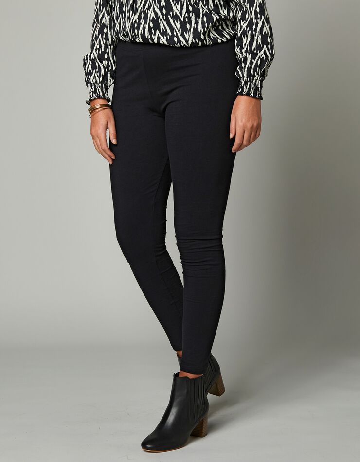 Legging taille élastiquée - lot de 2 (noir / noir) Legging taille élastiquée - lot de 2 (noir / noir)