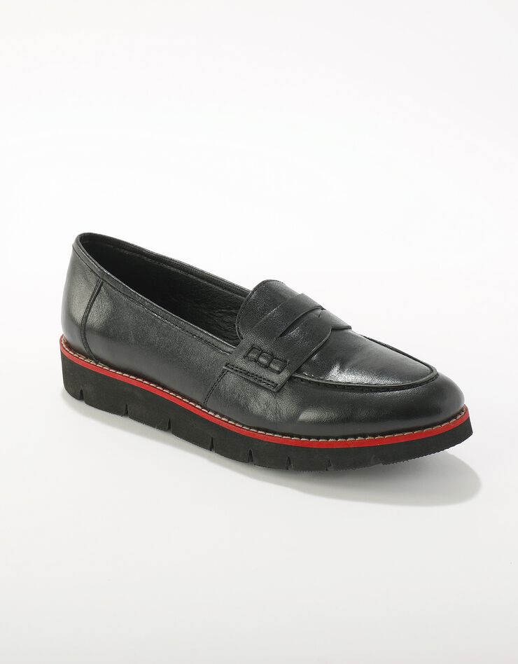 Mocassins en cuir (noir) Mocassins en cuir (noir)